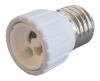 Przejściówka plastikowa biala e.lamp adapter.Е27/GU10.white