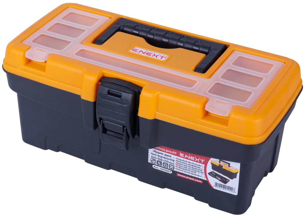 Skrzynka narzędziowa, e.toolbox.pro.07, 13" 320x158x137mm