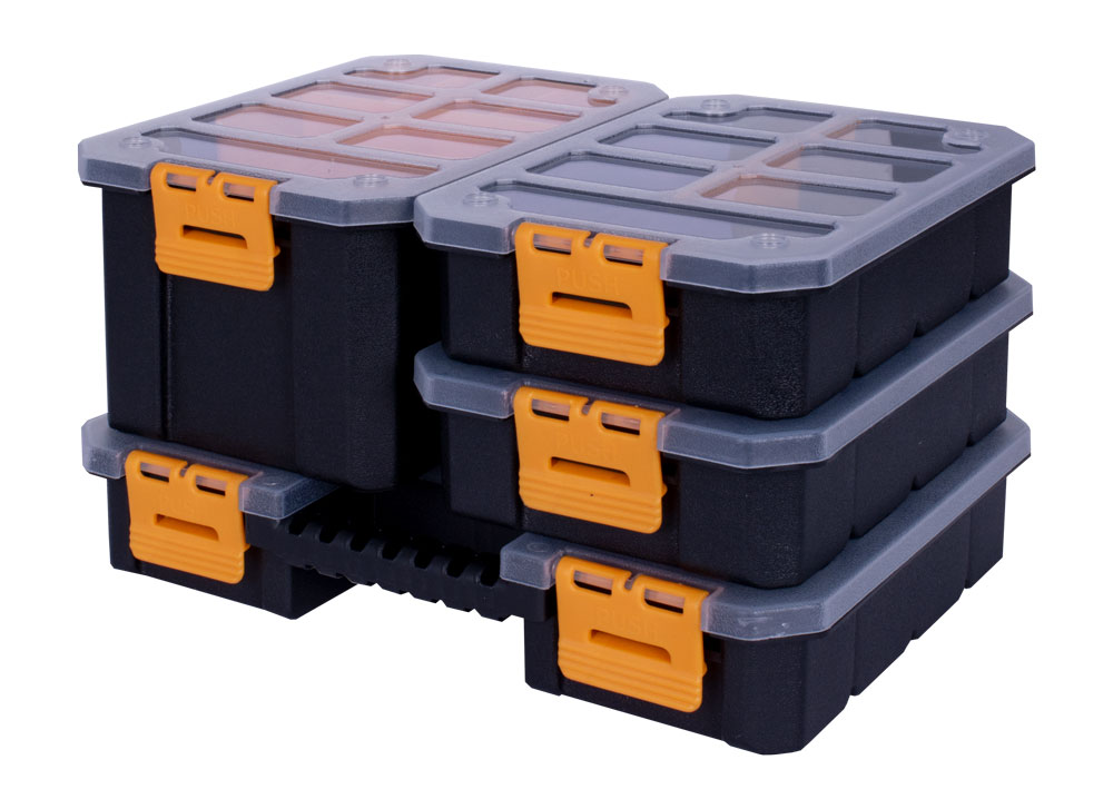 Zestaw organizerów 4 w 1, e.toolbox.pro.25, 278x203x160mm