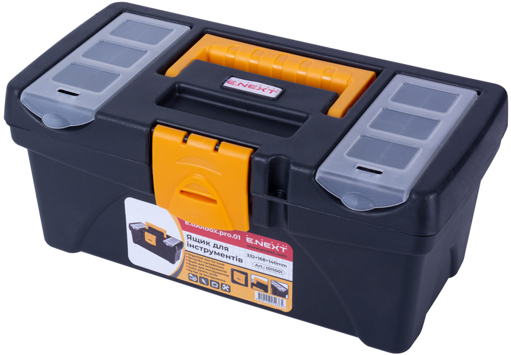 Skrzynka narzędziowa, e.toolbox.pro.01, 11" 332x168x140mm