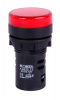 Przycisk sterowniczy podświetlany e.ad22.12.red Ø22мм 12В АС/DC czerwony