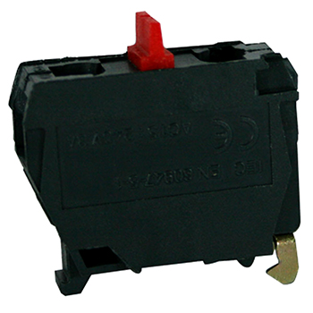 Blok-kontakt e.cb.stand.xal.nс, czerwony-zablokowany