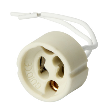 Oprawka ceramiczna  e.lamp socket.GU10.cer