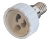 Przejściówka plastikowa biala e.lamp adapter.Е14/GU10.white