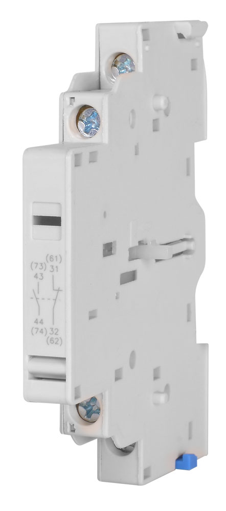 Boczny blok styków do wyłącznika silnikowego (0,4-32) e.mp.pro.an11: dodatkowy 1NO + 1NC